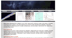 Desktop Screenshot of nucastrodata.org
