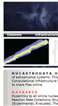 Mobile Screenshot of nucastrodata.org